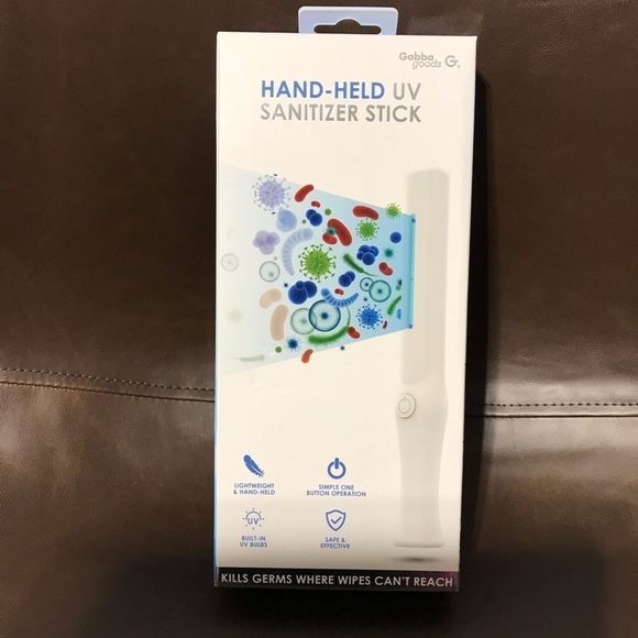 NEW hand-held uv sanitizer stick gabba goods - Picture 1 of 6